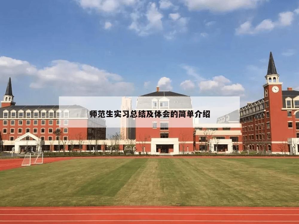 师范生实习总结及体会的简单介绍